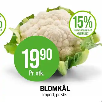 Kiwi BLOMKÅL tilbud