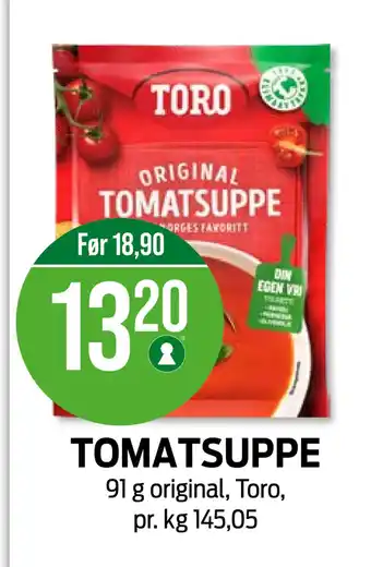 Kiwi TOMATSUPPE tilbud