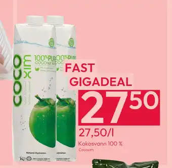 Gigaboks Kokosvann 100 % tilbud