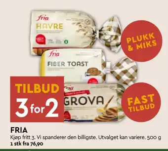 Coop Mega FRIA tilbud