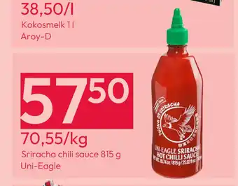 Gigaboks Sriracha chili sauce 815 g tilbud