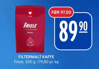 Rema 1000 FILTERMALT KAFFE tilbud