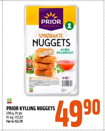Coop Obs PRIOR KYLLING NUGGETS tilbud