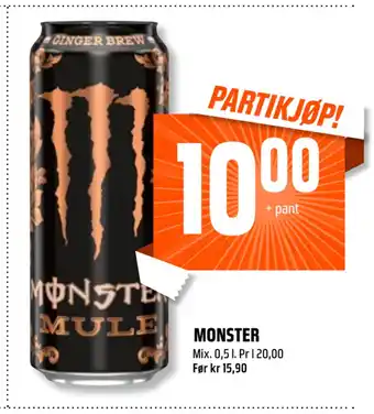 Coop Obs MONSTER tilbud