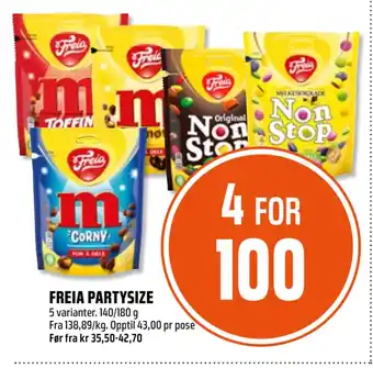 Coop Obs FREIA PARTYSIZE tilbud