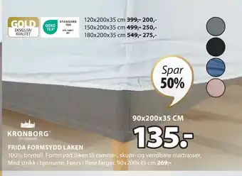 JYSK FRIDA FORMSYDD LAKEN tilbud