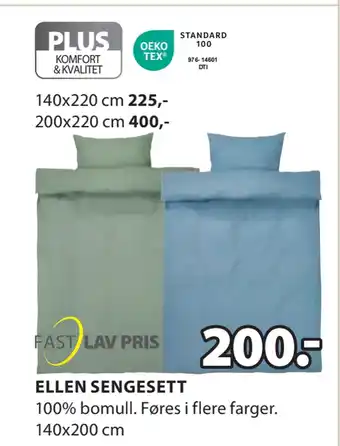 JYSK ELLEN SENGESETT tilbud