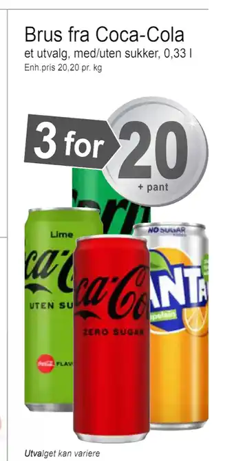 Joker Brus fra Coca-Cola tilbud