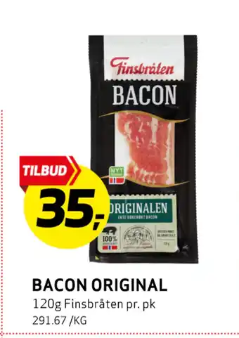 Bunnpris BACON ORIGINAL tilbud