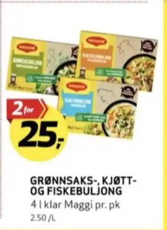 Bunnpris Maggi buljong tilbud