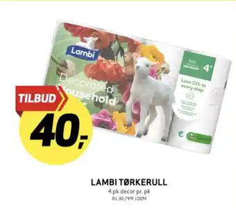 Bunnpris Decorated tørkerull tilbud