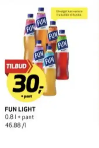 Bunnpris Fun light mango saft tilbud