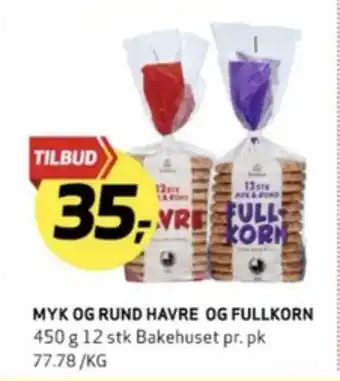 Bunnpris Myk & rund brød tilbud