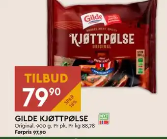 Coop Mega Gilde kjøttpølser tilbud