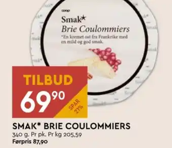Coop Mega Smak brie tilbud