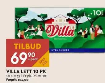 Coop Mega Villa lett brus tilbud