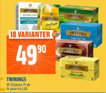 Coop Obs Twinings teposer tilbud