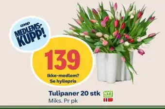 Coop Mega Ukjent bukett tilbud