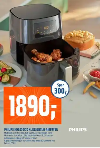 Coop Obs Philips airfryer tilbud