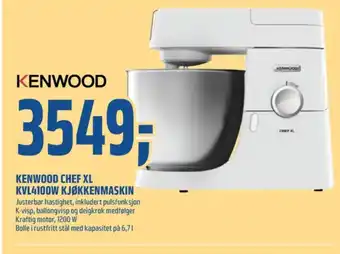 Coop Obs Kenwood kjøkkenmaskin tilbud