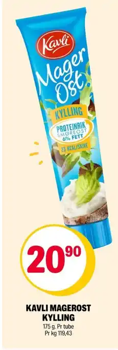 Coop Extra Kavli smøreost tilbud