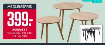 Europris Ukjent bord tilbud