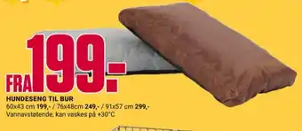 Europris Ukjent hundeseng tilbud