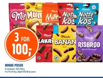Coop Obs Nøttekos sjokoladepose tilbud