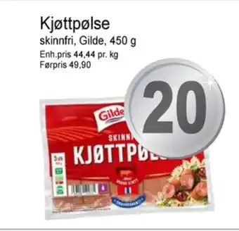 Joker Gilde kjøttpølser tilbud