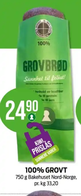 Kiwi Bakehuset brød tilbud