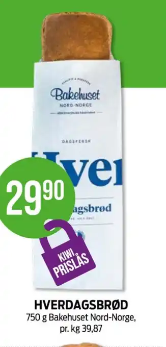 Kiwi Bakehuset brød tilbud