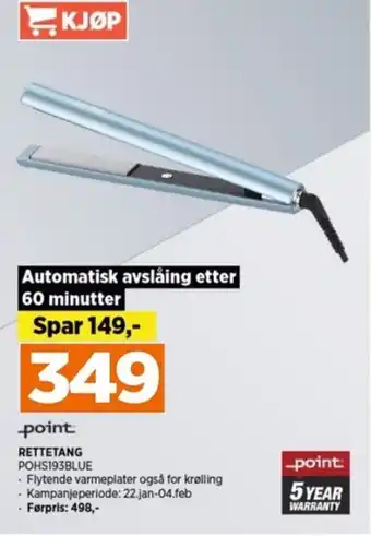 POWER RETTETANG tilbud