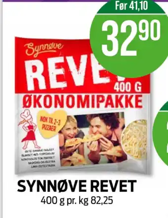Kiwi Synnøve finden revet ost tilbud