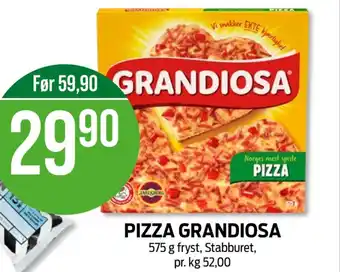 Kiwi Grandiosa pizza tilbud