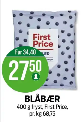 Kiwi First price blåbær tilbud
