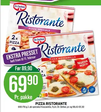 Kiwi Ristorante pizza tilbud