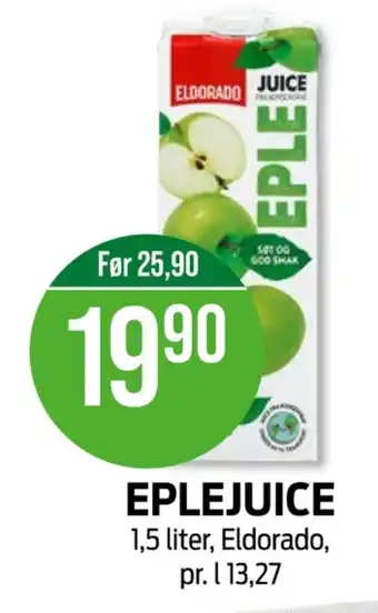 Kiwi Eldorado eplejuice tilbud