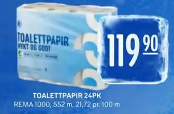 Rema 1000 Rema 1000 toalettpapir tilbud