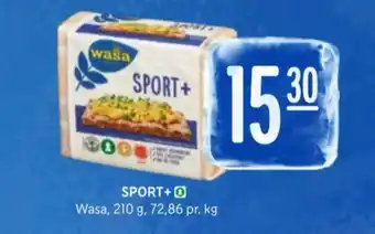 Rema 1000 Wasa sport+ knekkebrød tilbud