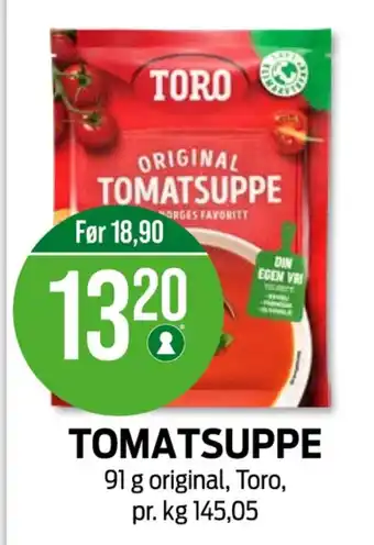 Kiwi Toro tomatsuppe tilbud