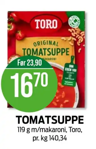 Kiwi Toro tomatsuppe tilbud
