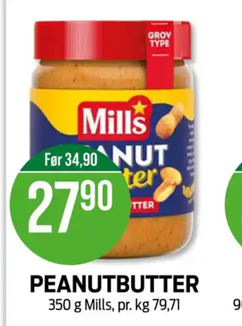 Kiwi Mills peanutbutter tilbud