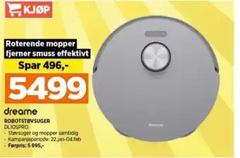 POWER ROBOTSTØVSUGER tilbud