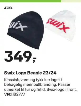 XXL Sport Swix Logo Beanie 23/24 tilbud