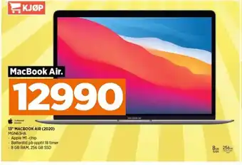 POWER 13" MACBOOK AIR (2020) MGN63HA tilbud