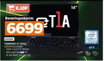 POWER THINKPAD X1 YOGA LENXIYOGA2REF tilbud