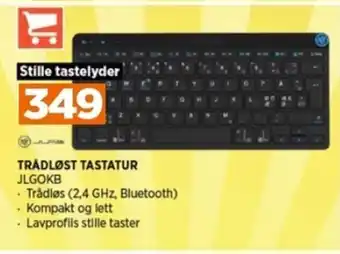 POWER TRÅDLØST TASTATUR JLGOKB tilbud
