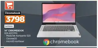 POWER 14" CHROMEBOOK 82XJ001YMX tilbud