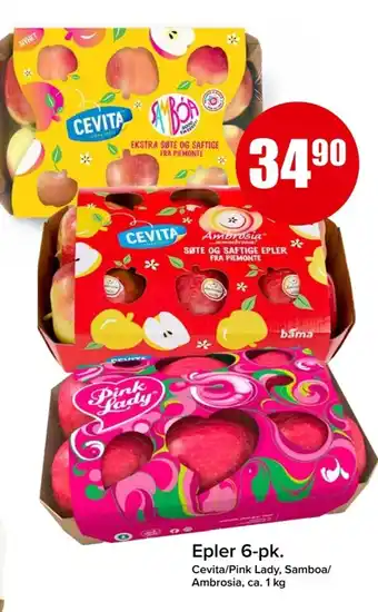 Eurospar Epler 6-pk. tilbud