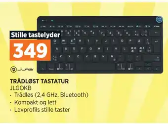 POWER TRÅDLØST TASTATUR tilbud
